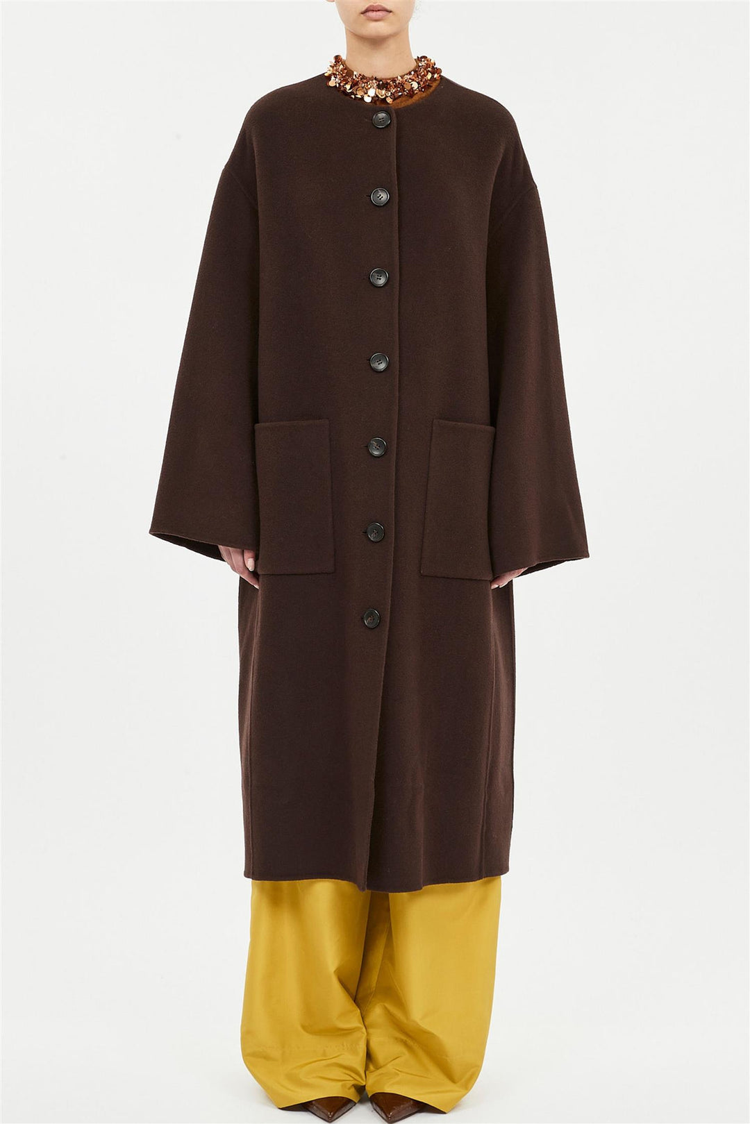 Fernanda Oversized Coat Sable