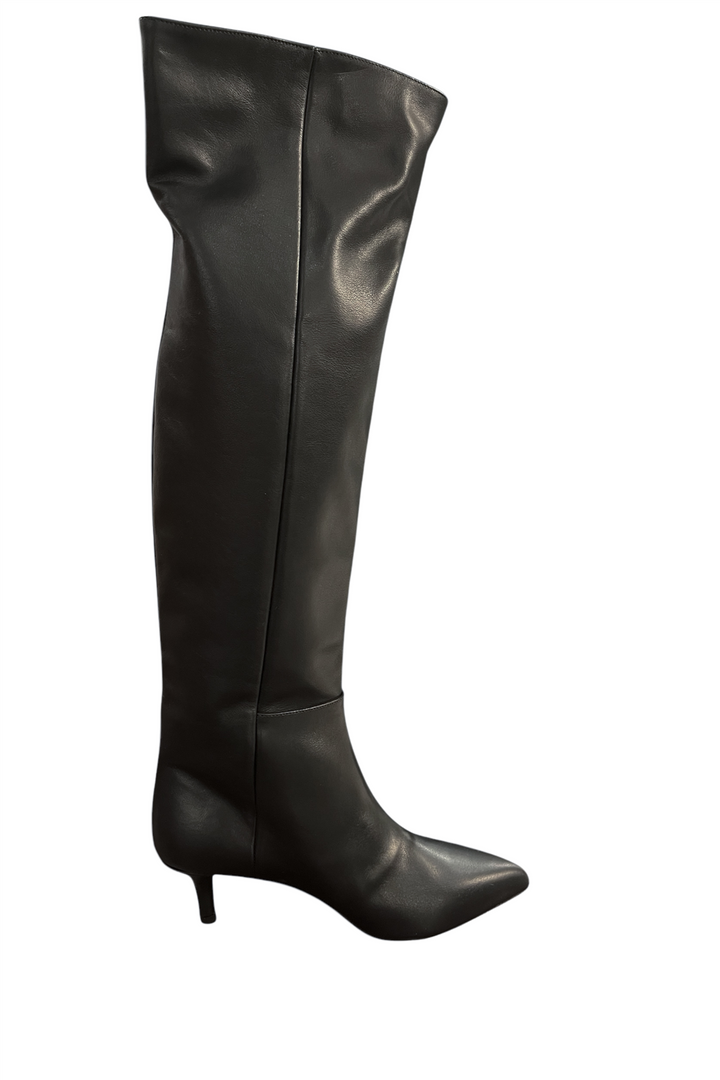 Leather Boots Black