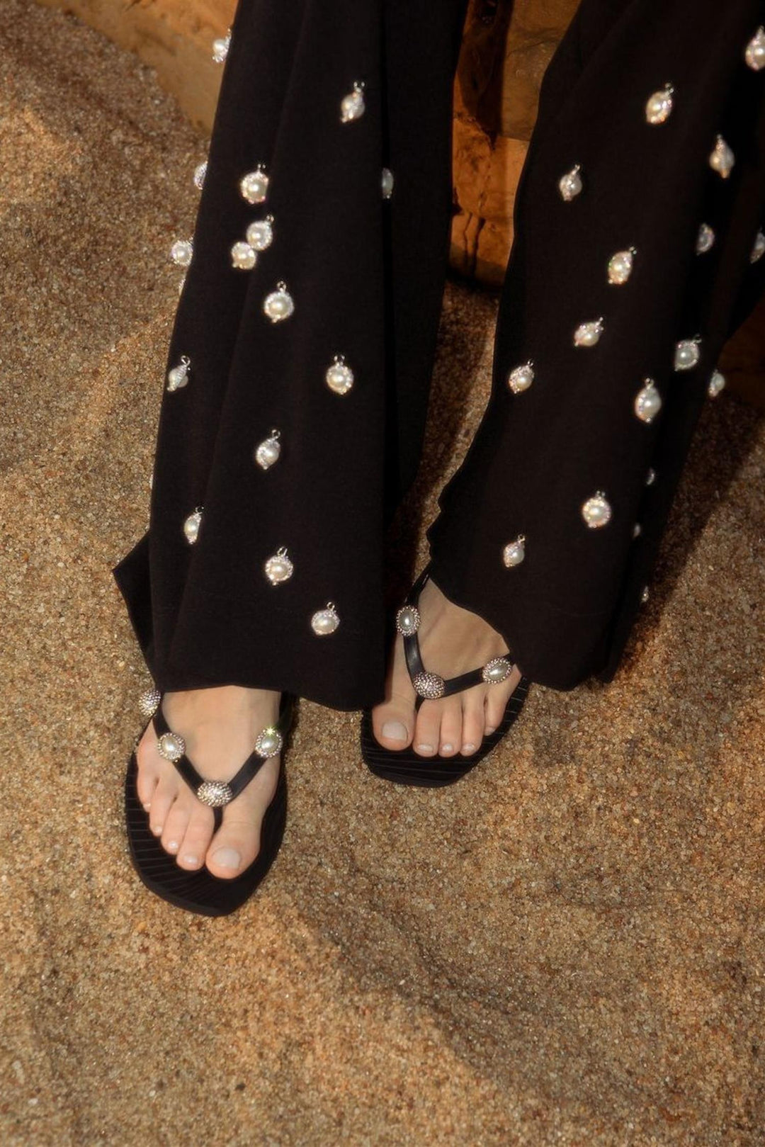 Tapered Pearl Ibiza Black