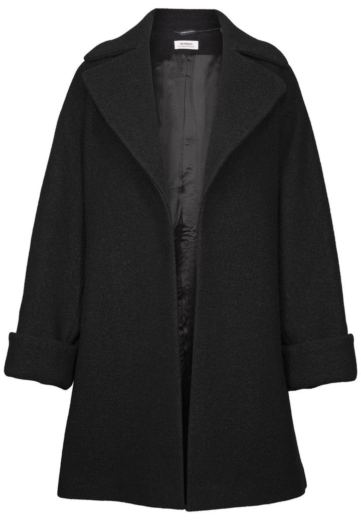 Wool Coat Mid Black
