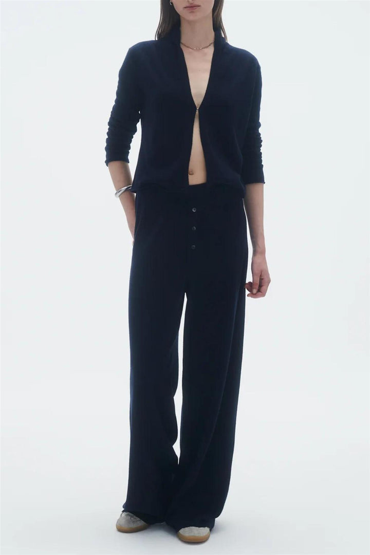 Everywear Cashmere Pant Midnight