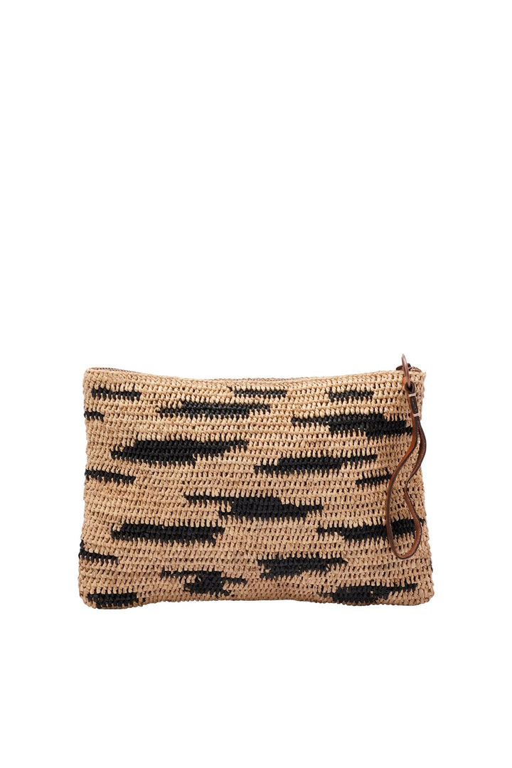 Ampy Clutch Zebra