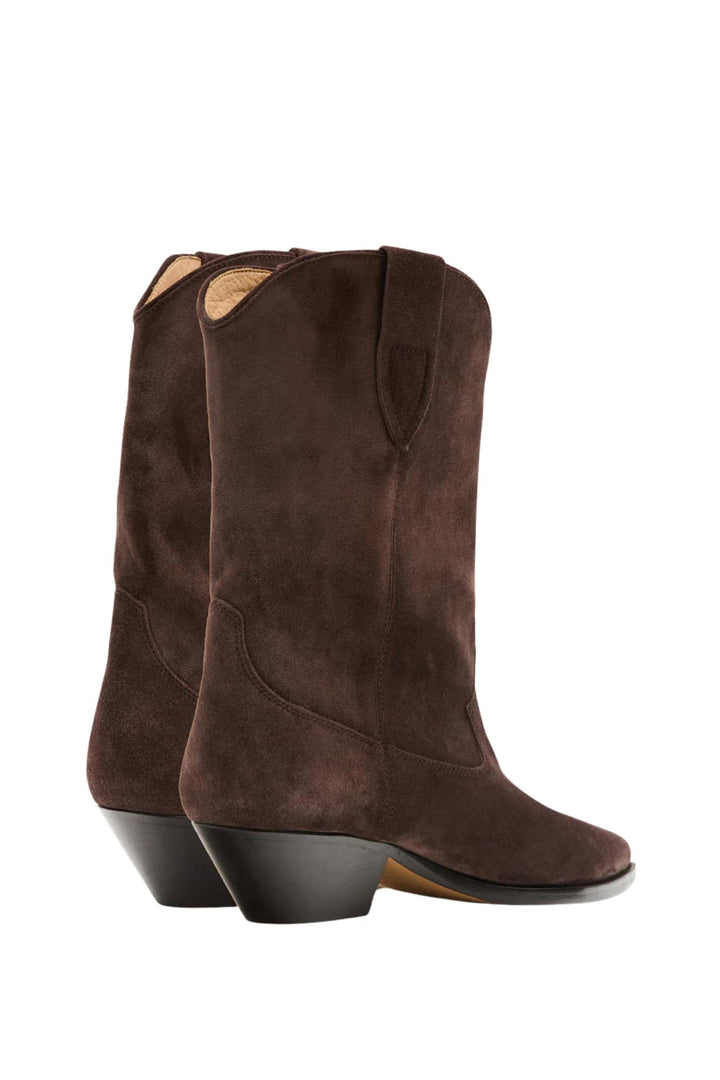 Duerto Boots Suede Leather Chocolate