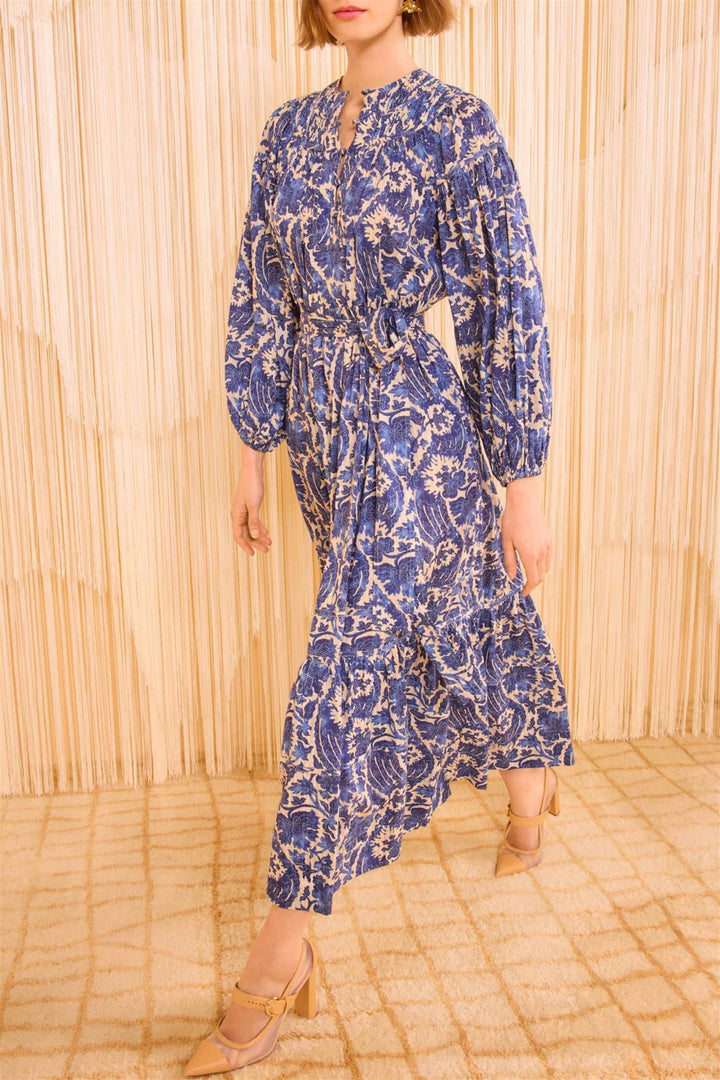 Seraphina Long Sleeve Dress Ocean