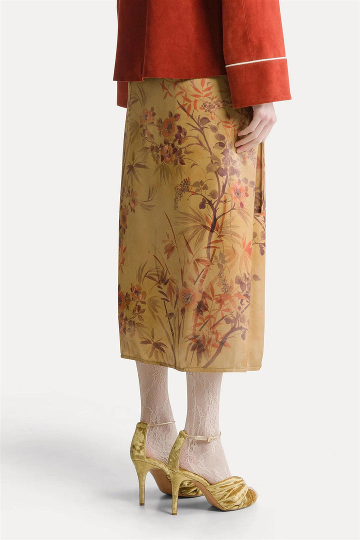Le Bambou Secret Sarong Skirt Heliodore
