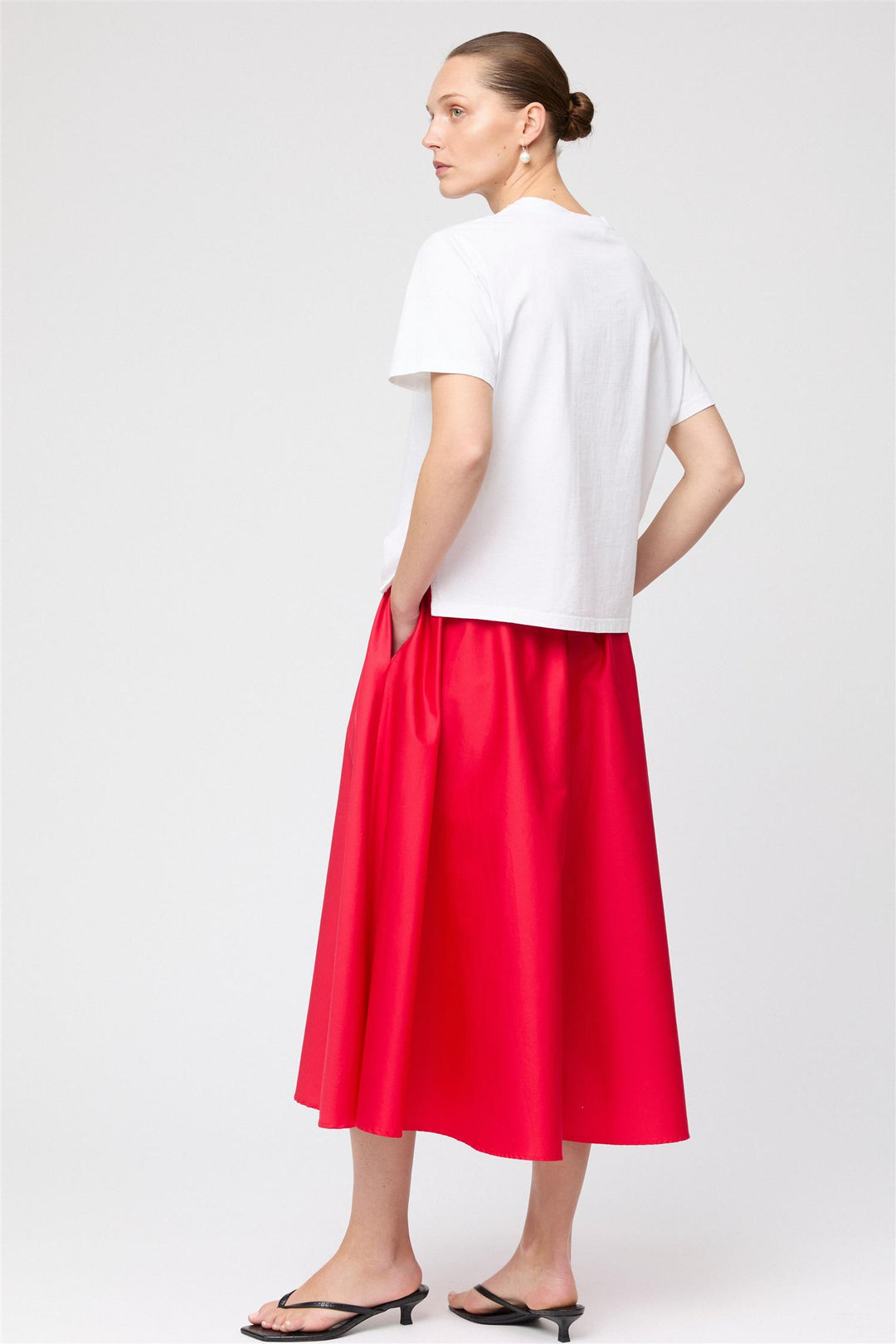 Isabella Skirt Vivid Red