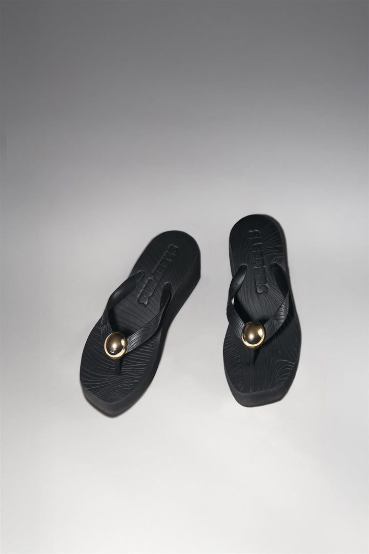 High Platform Pearl Paris Black