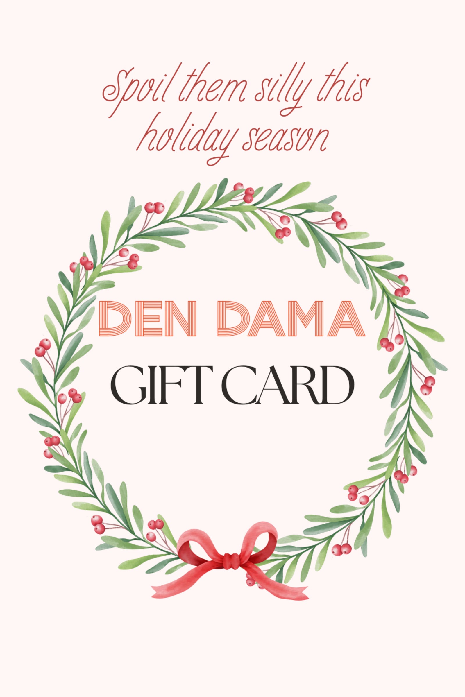 Den Dama Gift card