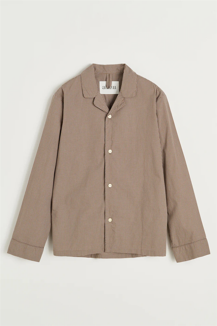 Classic Pyjamas Check Mix Fossil
