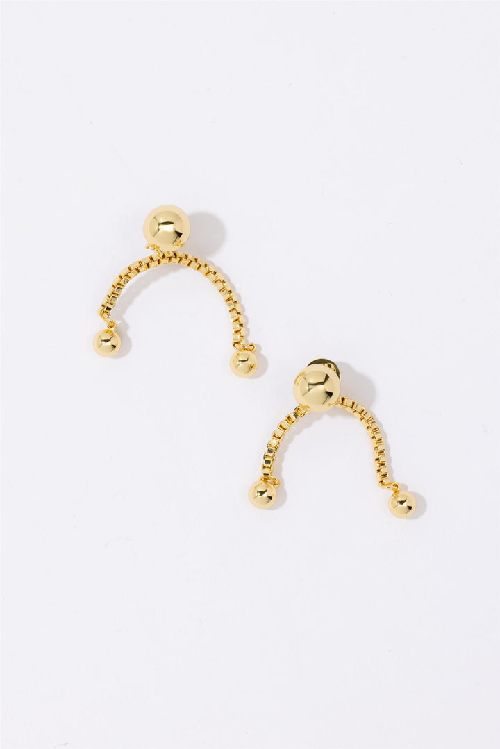 Tiny Solar Studs Gold