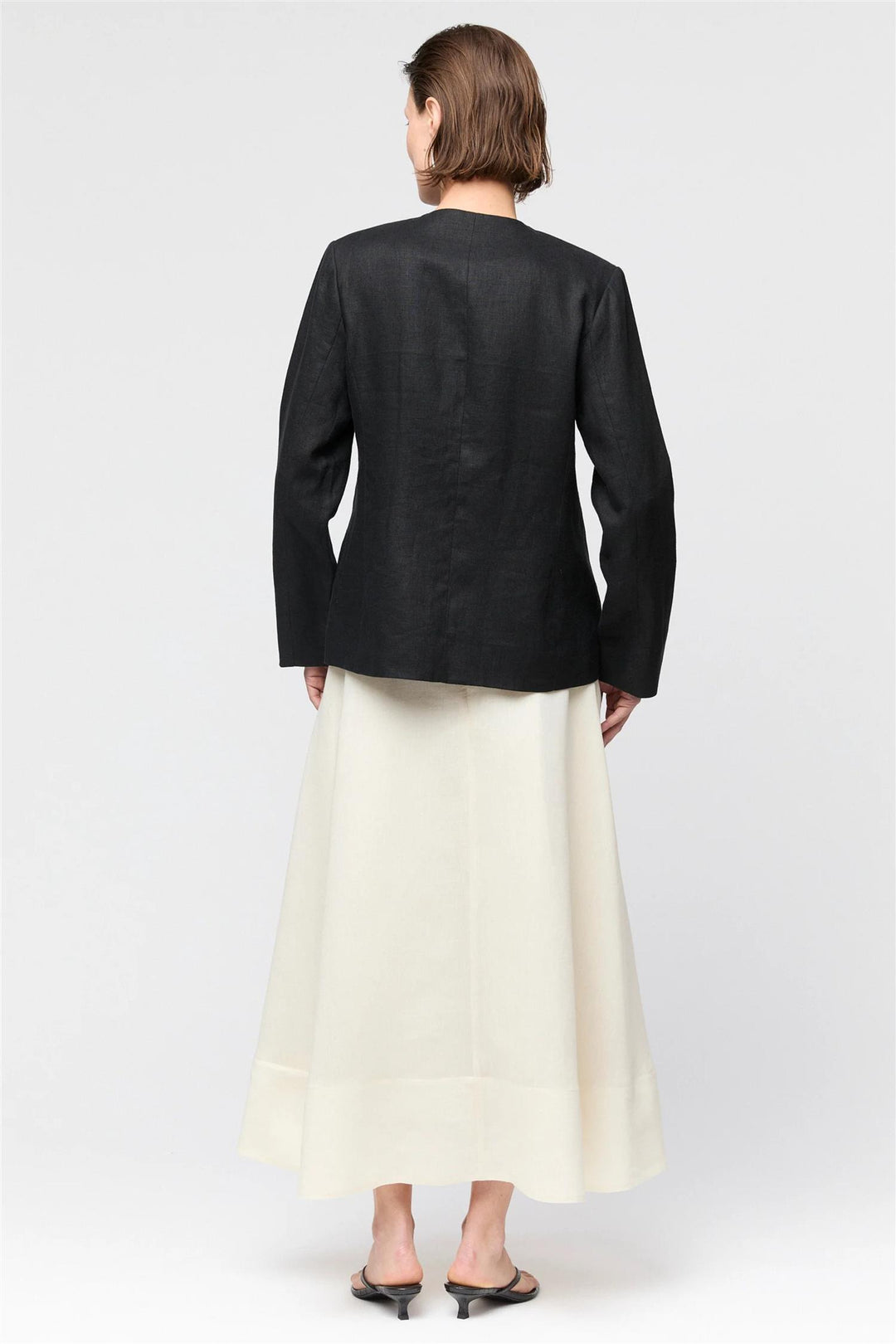 Vivienne Organza Skirt Cream