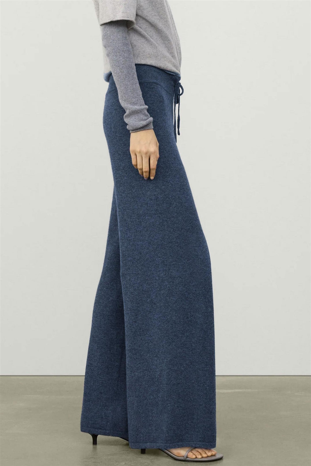 Sofi Cashmere Pants Night Fall