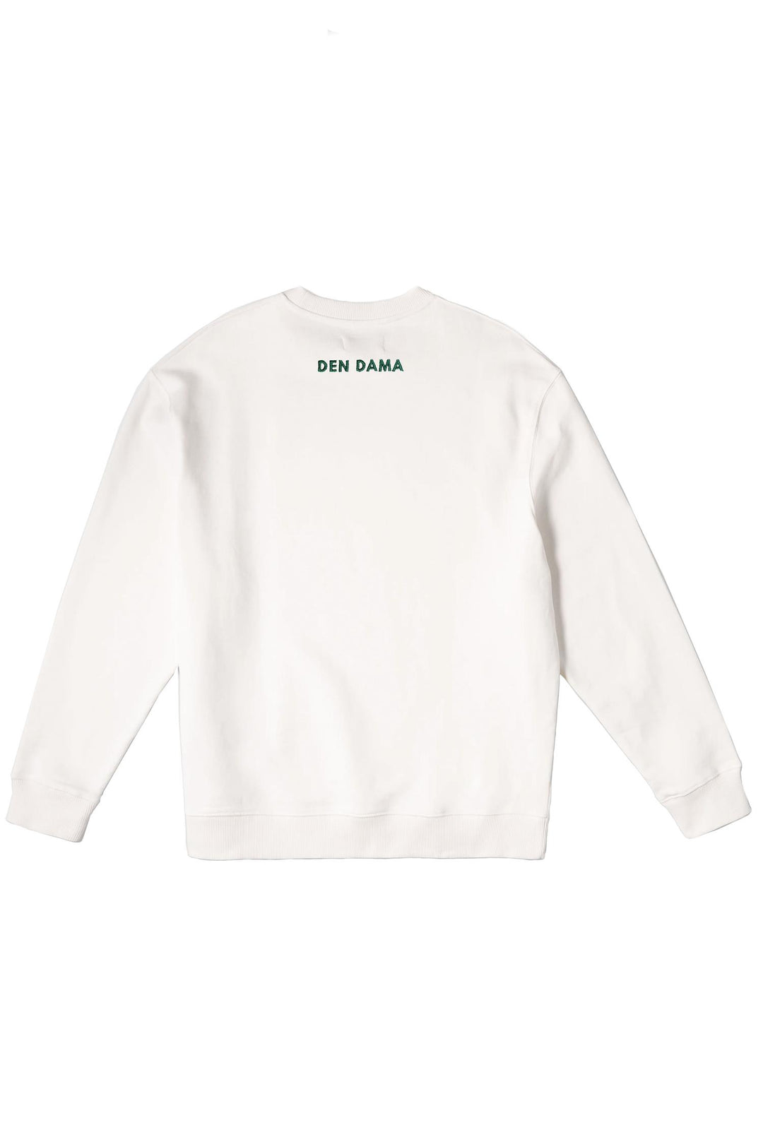 Frogner Sporting Club Embroidered Crewneck Off-White/Green