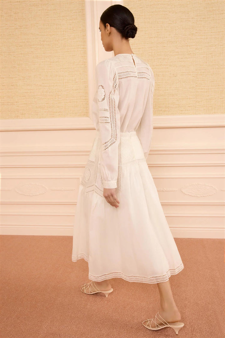 Alice Midi Skirt Pristine
