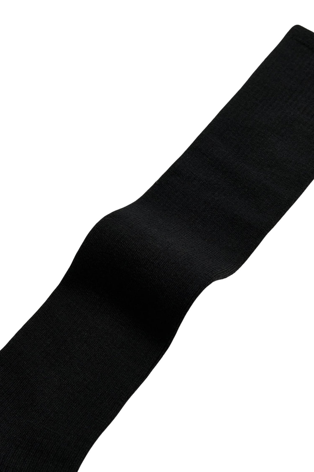 Wool Knee Socks Black