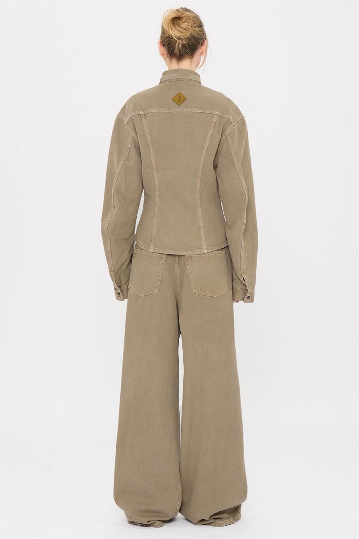 Lee Soft Ecru Overshirt Rope