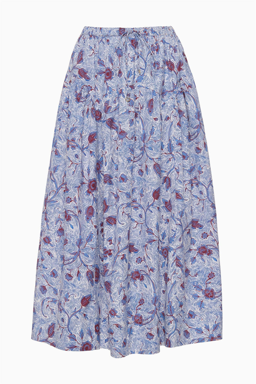 Rosen Midi Skirt Gardenia