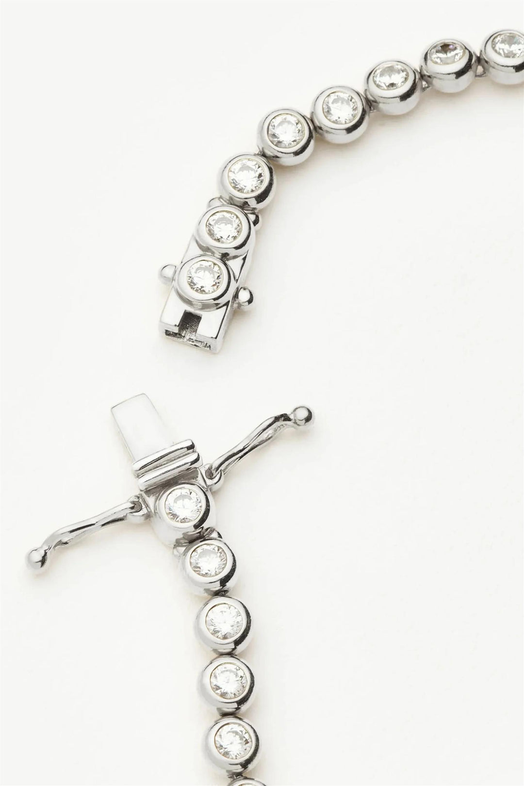 Tennis Round Bracelet Silver