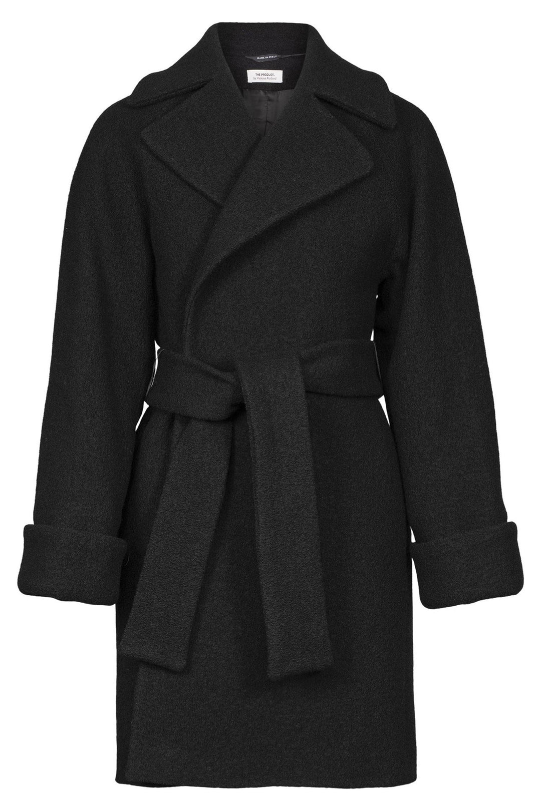 Wool Coat Mid Black