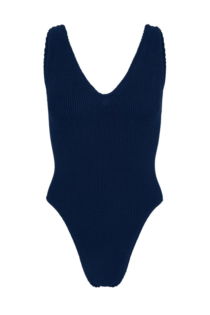 Sadie Crinkle Swimsuit Navy