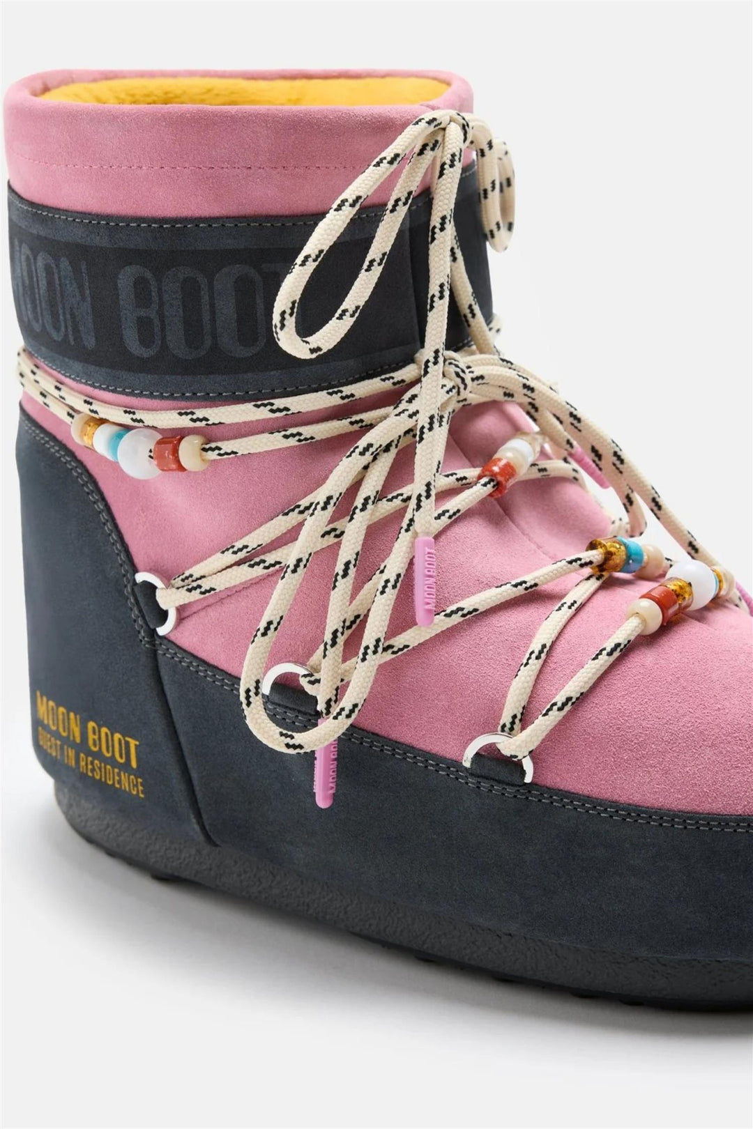 MB x GIR Low Icon Suede Beads Grey/Rose