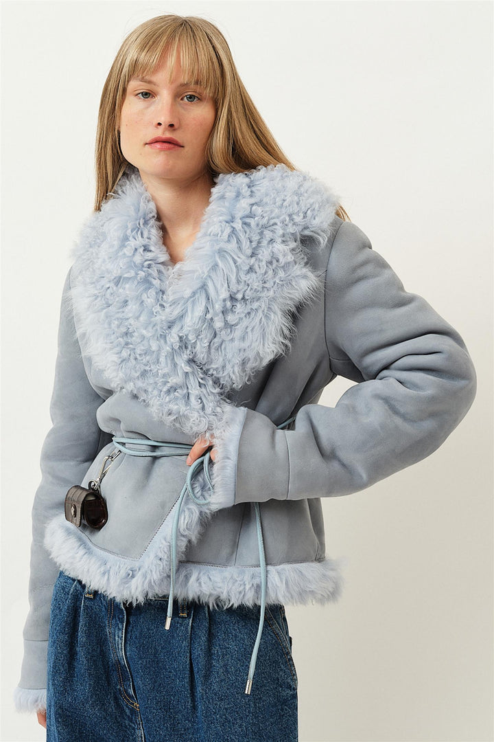 Moss Jacket Light Blue