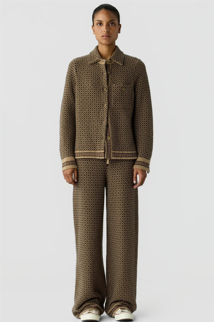 Dylan Marquise Shirt Burnt Cocoa Combo