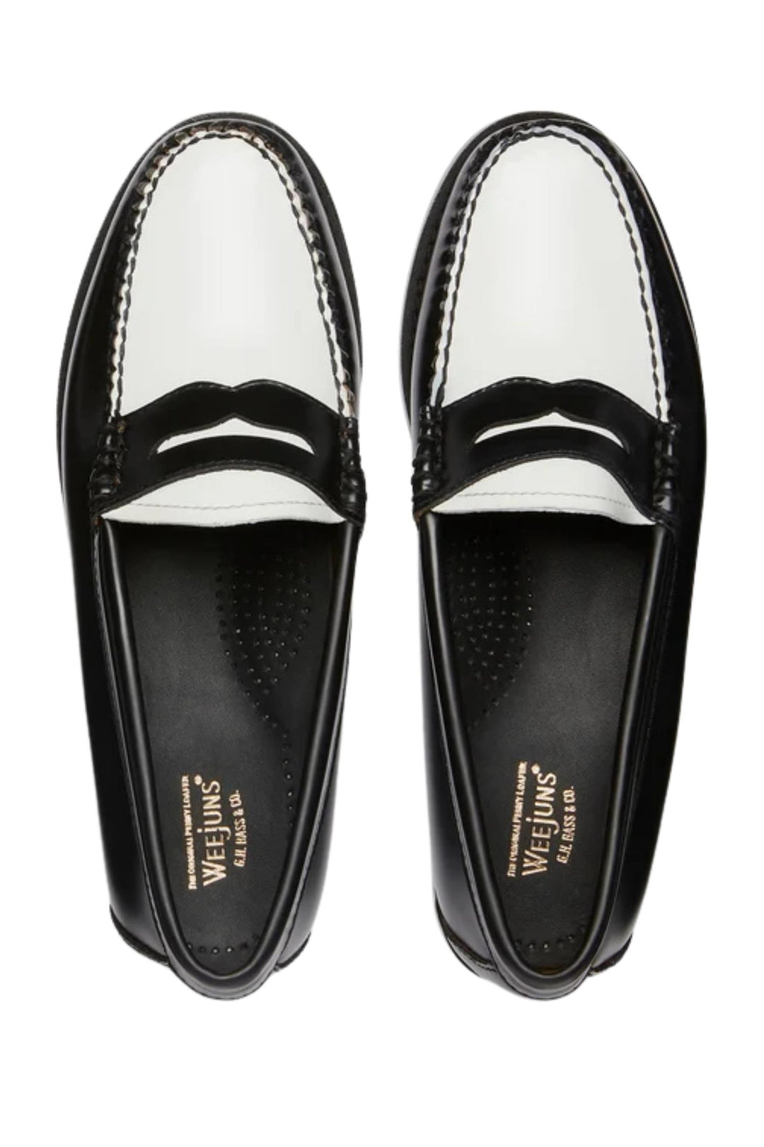 Weejun Penny Loafers Black&White