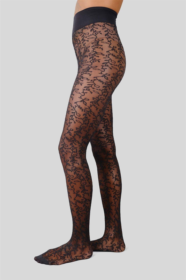 Lo Lace Tights Black