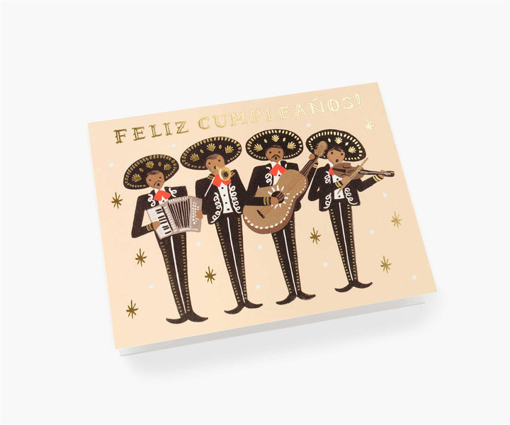 Meriachi Birtday Card