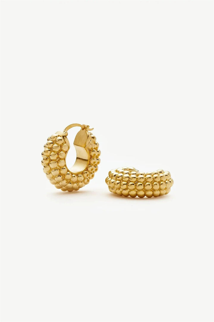 Baya Hoop Earrings Gold