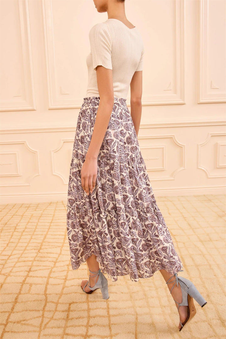 Nessa Midi Skirt Meadow