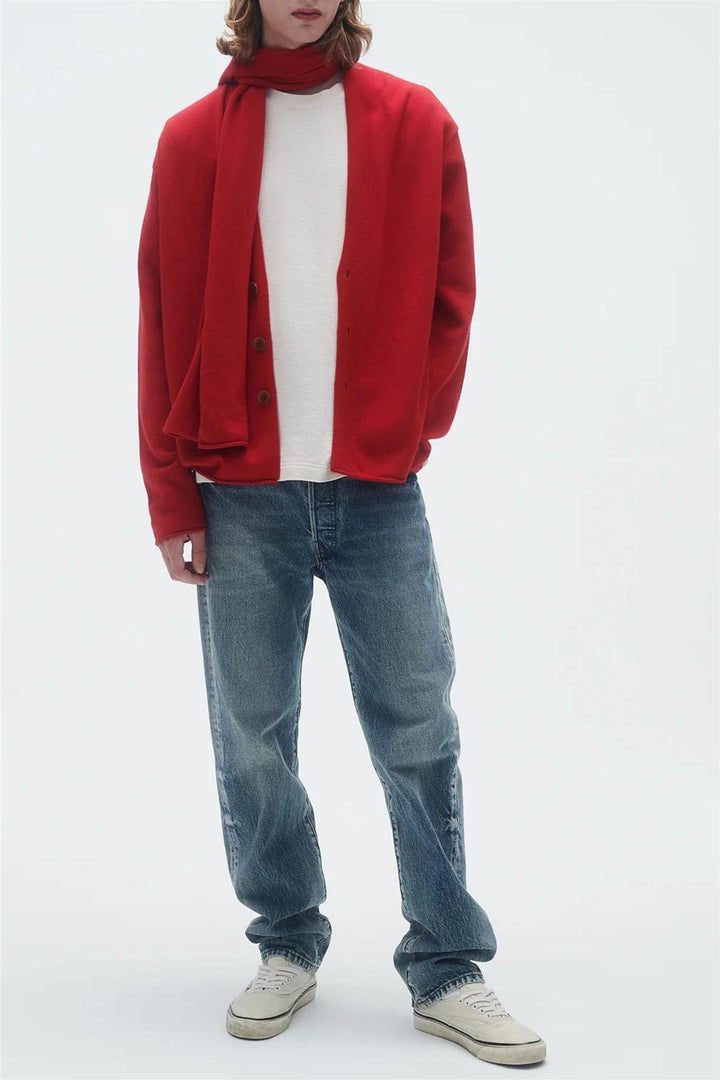 Everywear Cardigan True Red