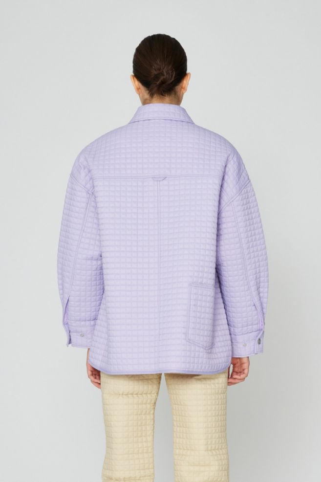 Atina Quilt Jacket Pastel Lilac