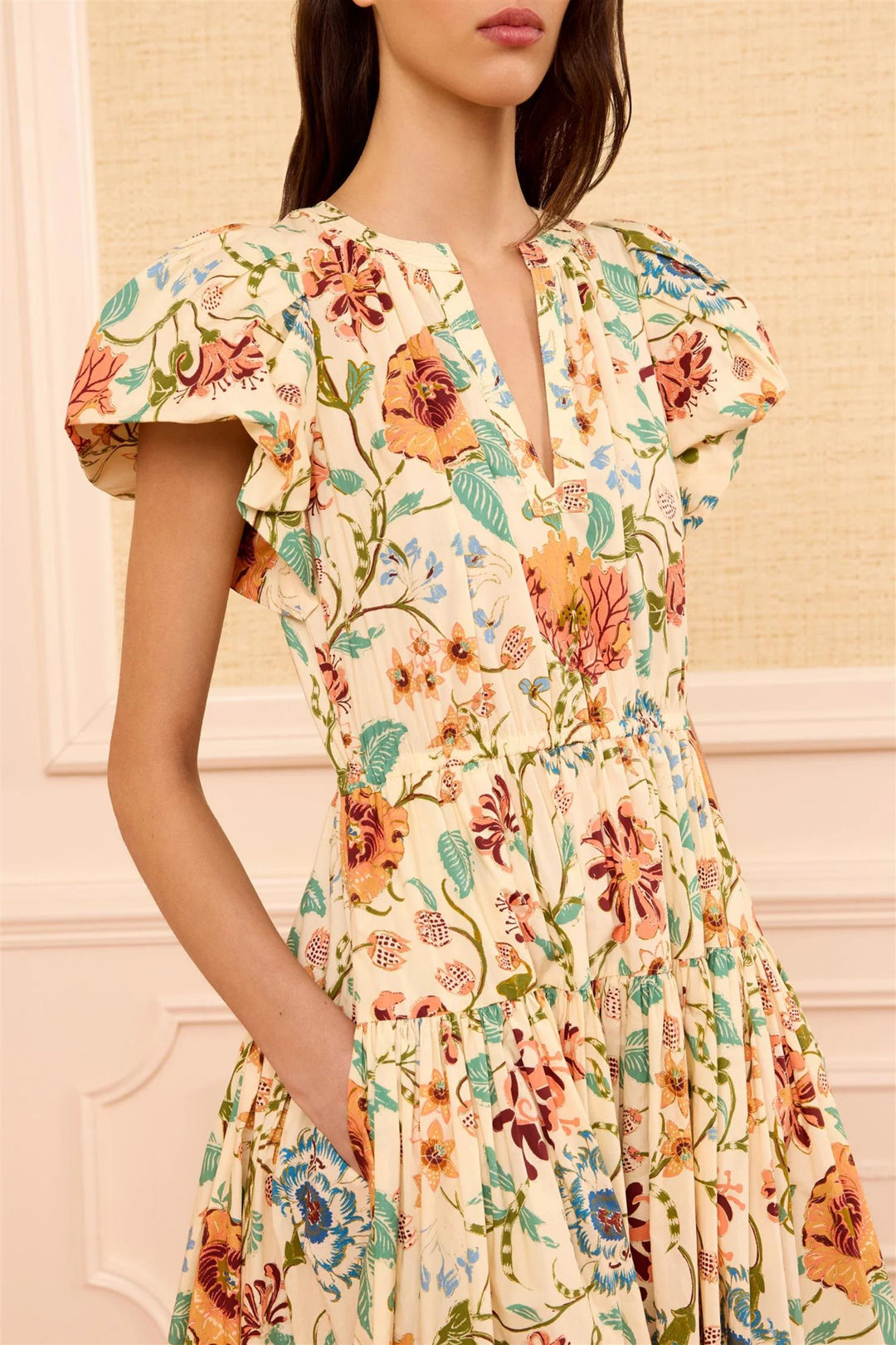 Marin Midi Dress Abalone