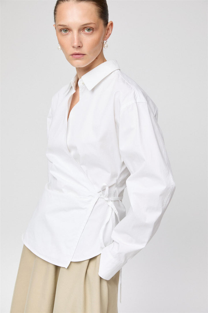 Wrap Shirt Bright White