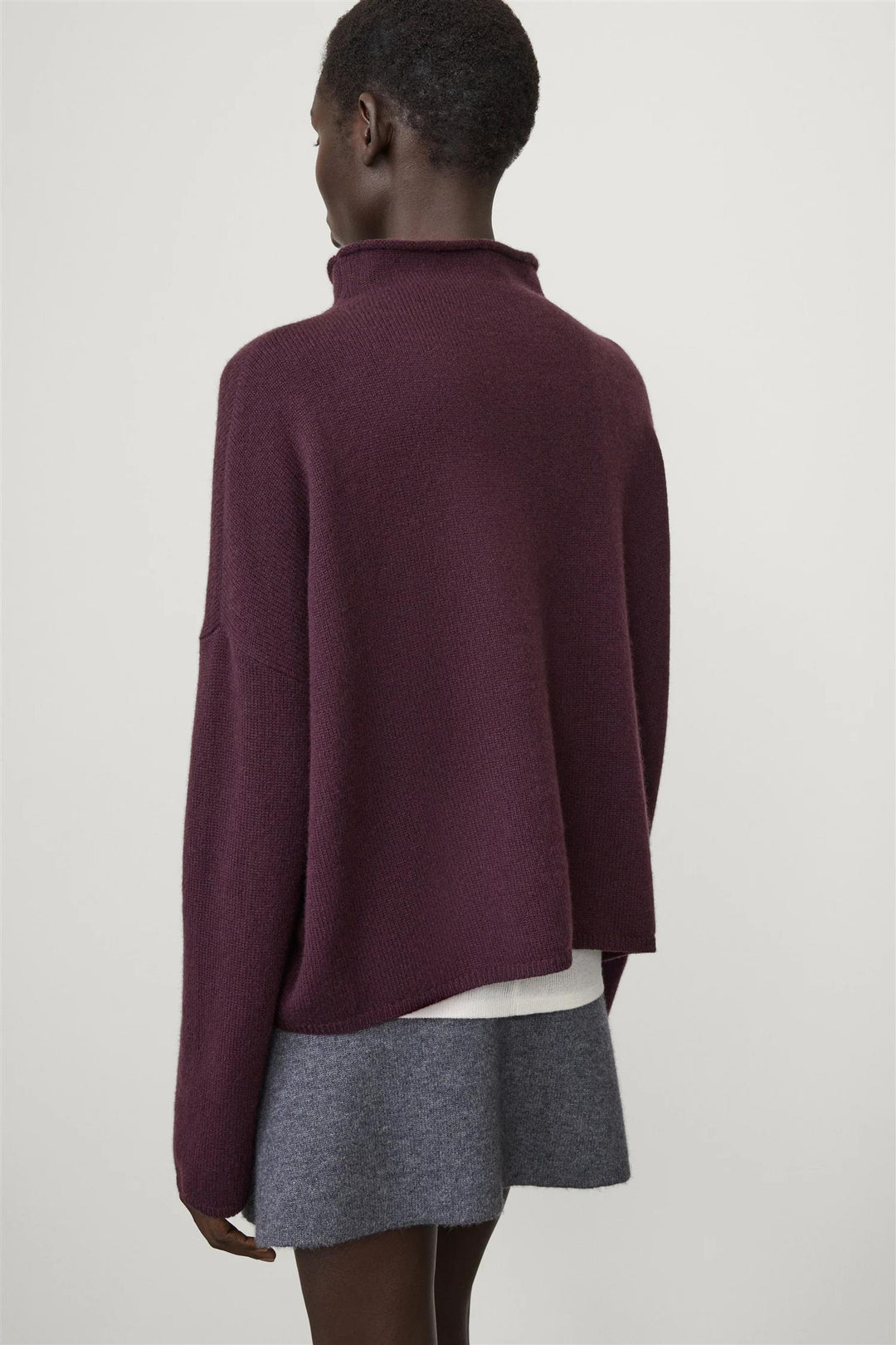 Sandy Cashmere Sweater Mahogany