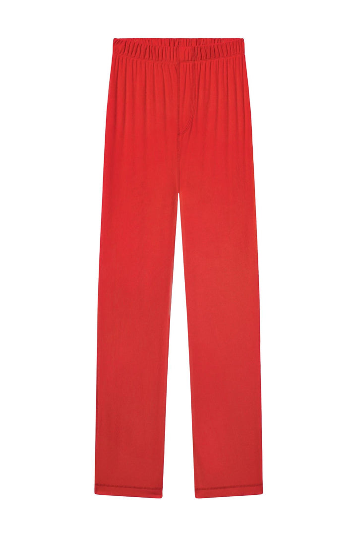 Butter Rib Lounge Pant Rouge