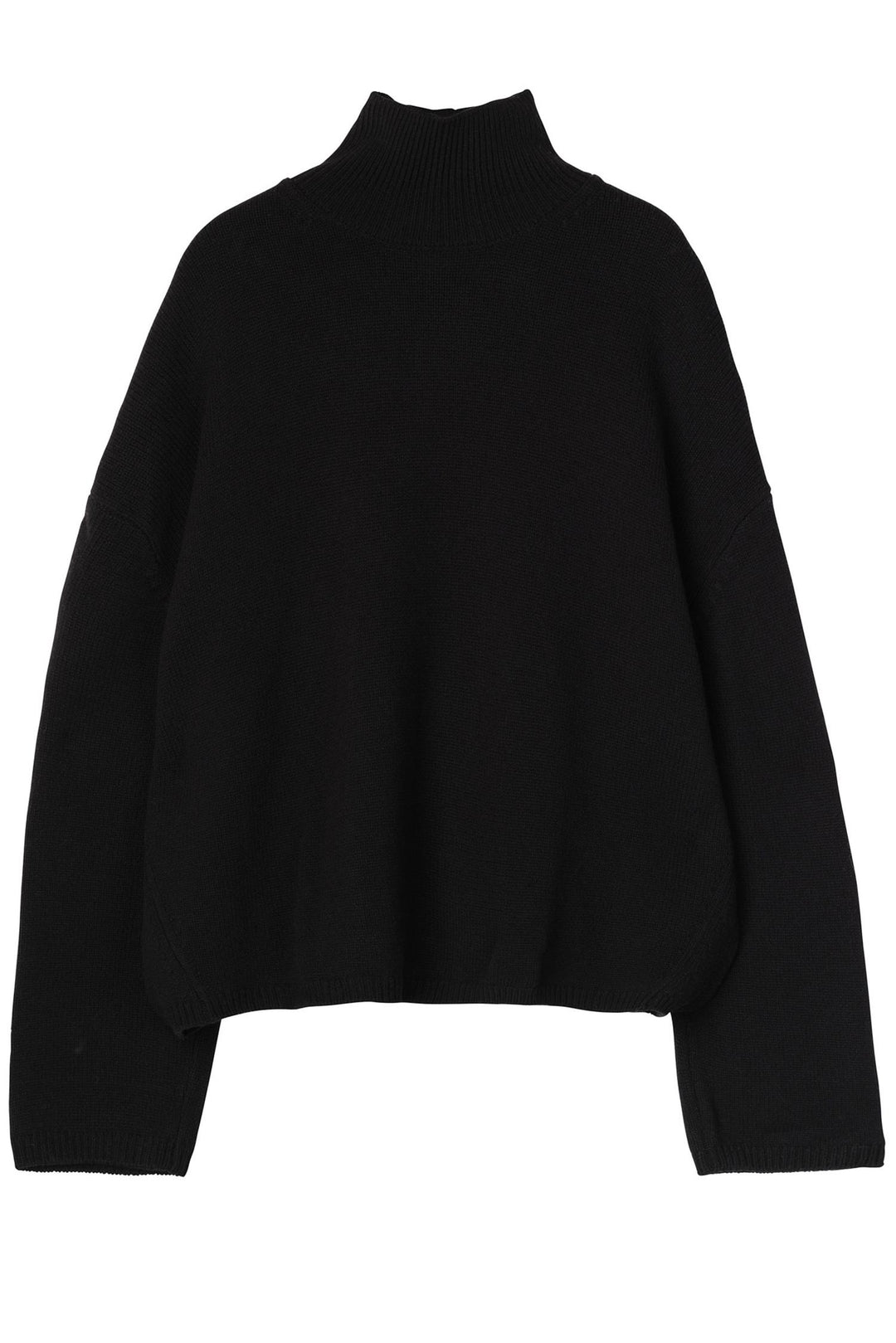 Chunky Turtleneck Jet Black