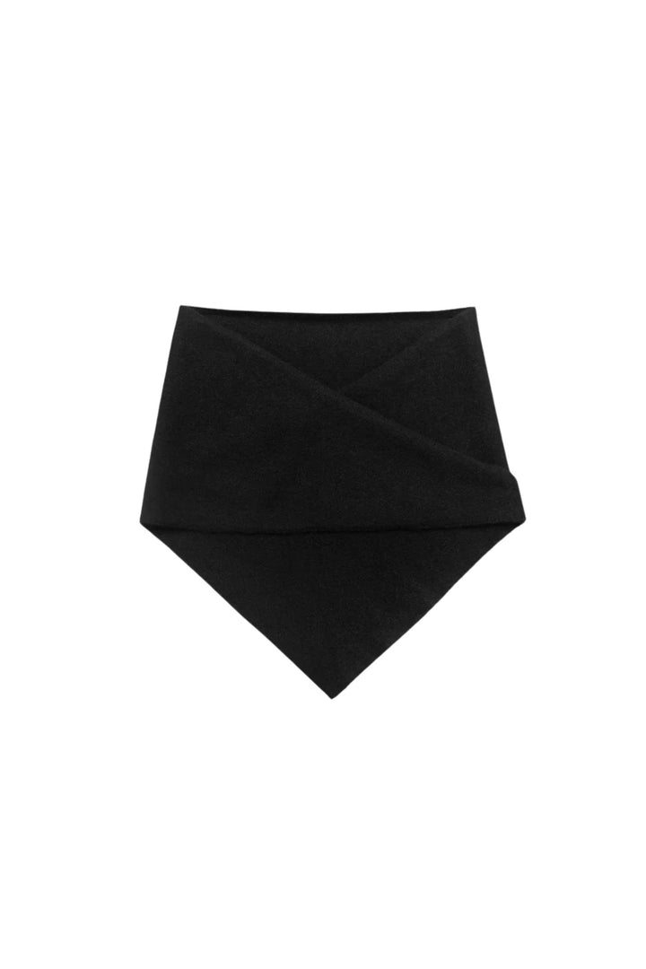 Memoir Cashmere Mini Scarf Jet Black