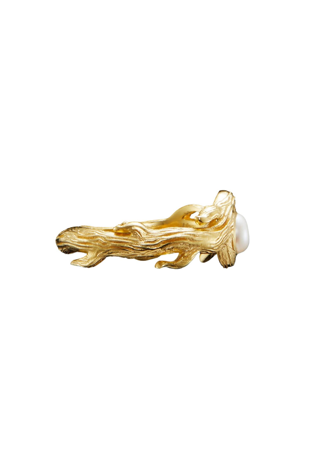 Secret Garden Ring - Gold-plated Silver