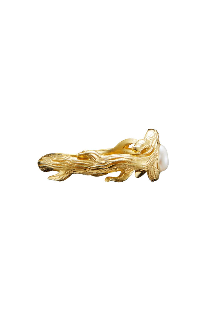 Secret Garden Ring - Gold-plated Silver