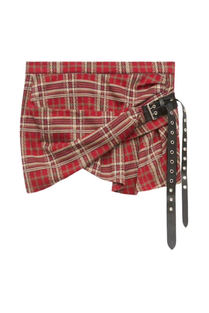 Gisen Skirt Red
