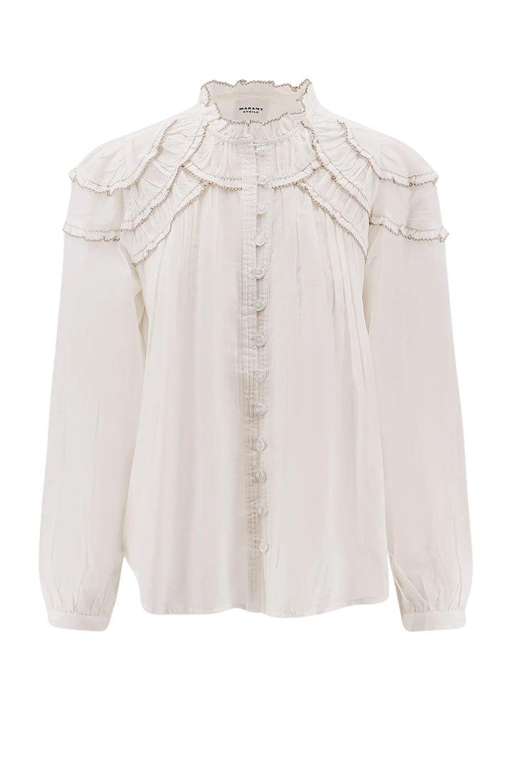 Christa Top White
