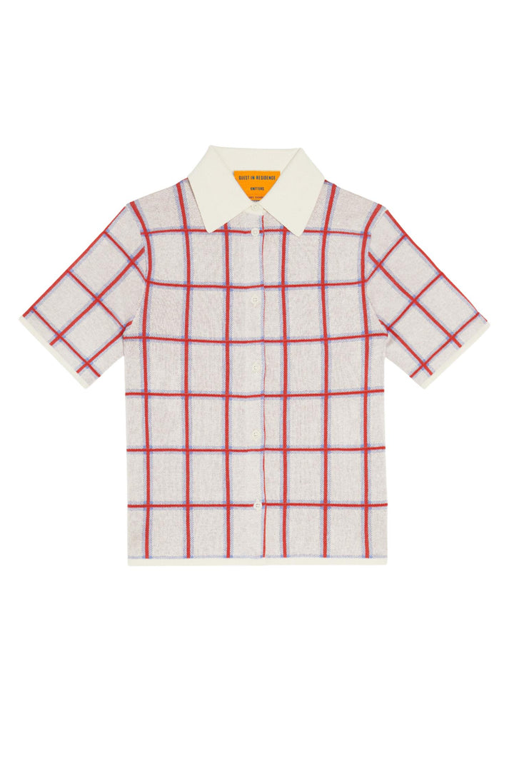 Picnic Plaid Shirt Cream Combo