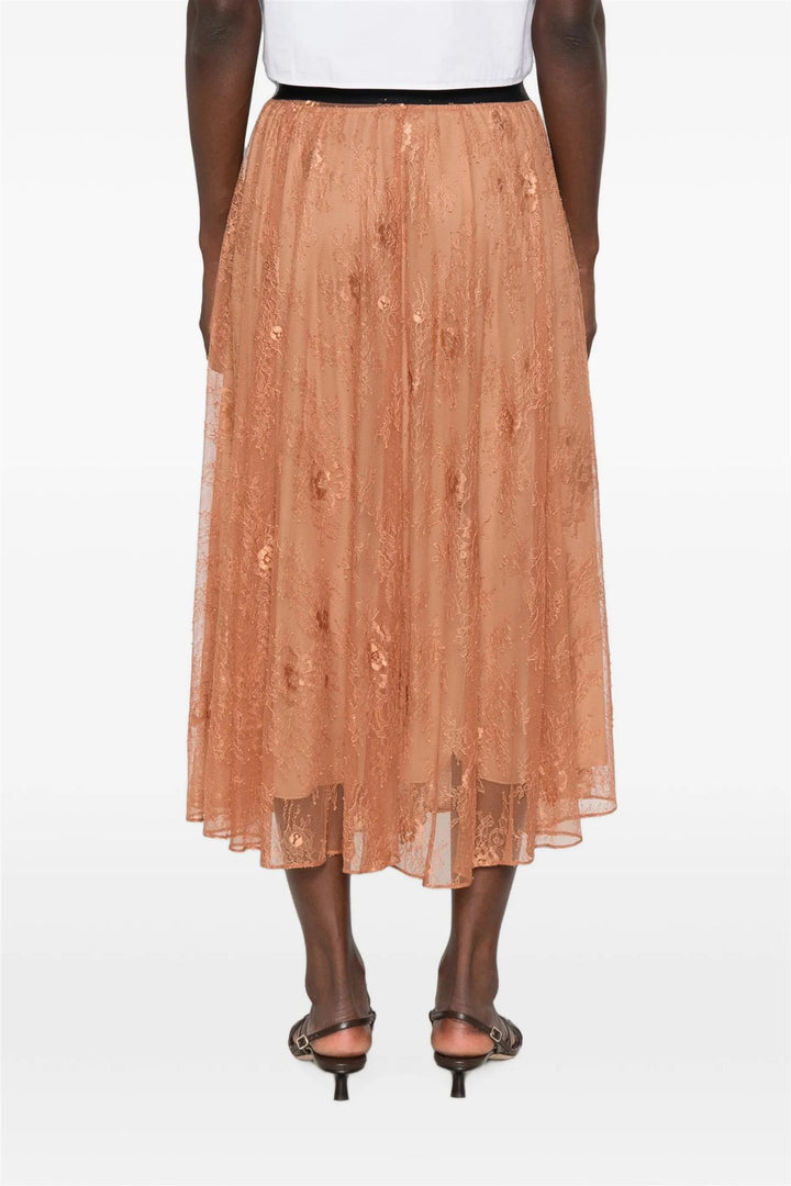 Chantilly Lace Long Skirt