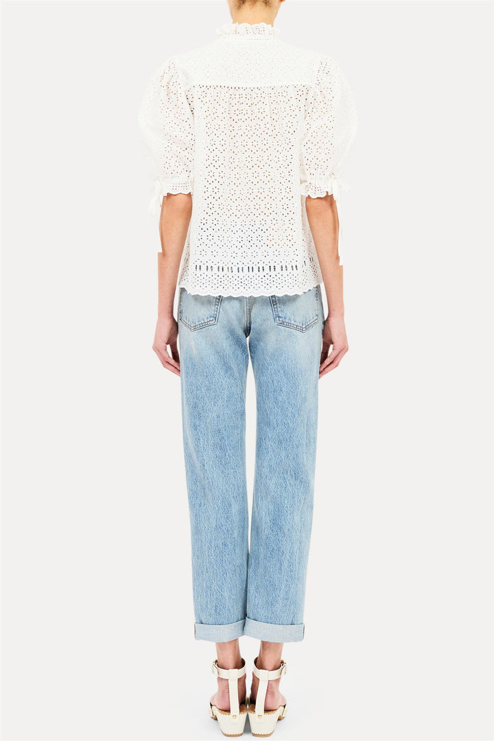 Alouette Short Sleeve Top Pristine
