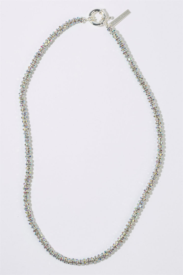 Skinny Diamond Necklace 60 cm.