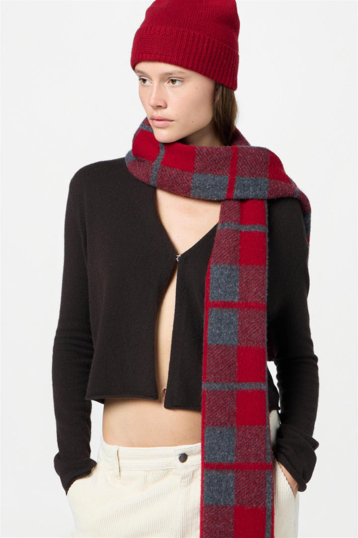 Stealth Cashmere Cardigan Burnt Cocoa
