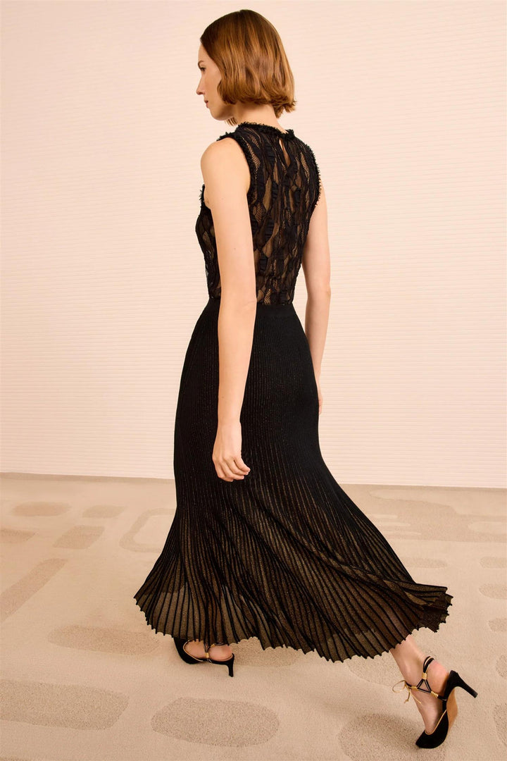 Vera Midi Skirt Noir